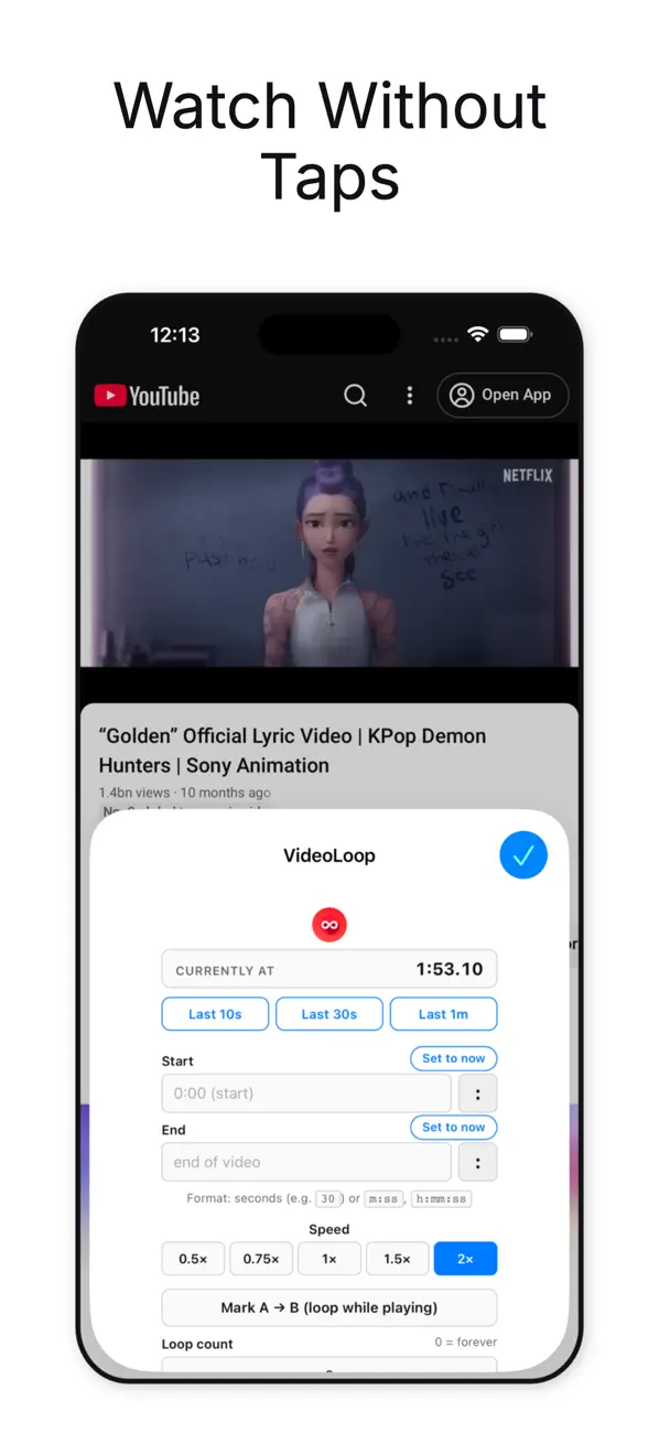 Screenshot #2 pour Video Looper - for Safari