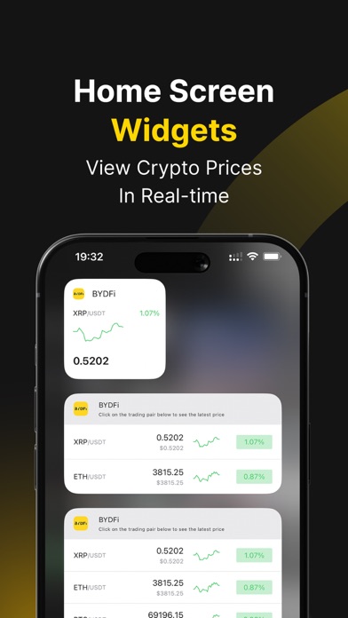 BYDFi: Buy BTC, ETH & DOGE Screenshot