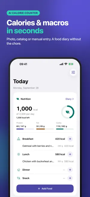 AiFitrix: AI Calorie Counter screenshot 1