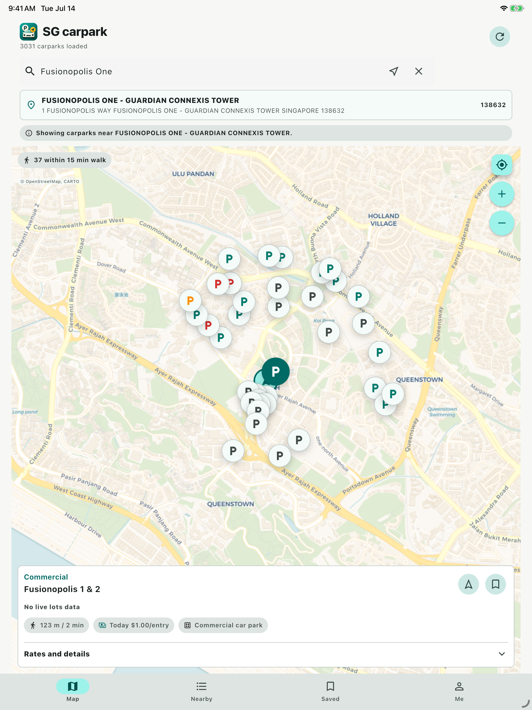 SG Carpark Finder screenshot 10