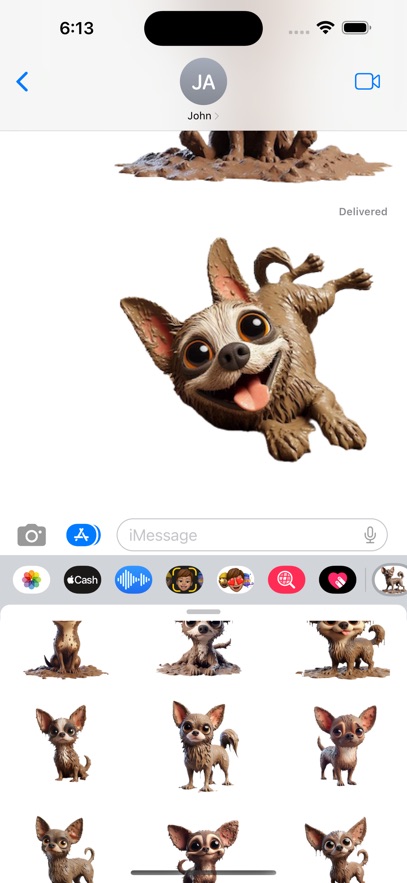 Dirty Chihuahua Stickers