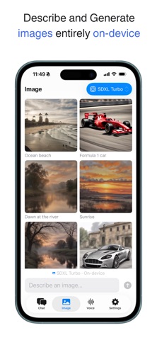 onLM — Offline AI Assistant iPhone screenshot