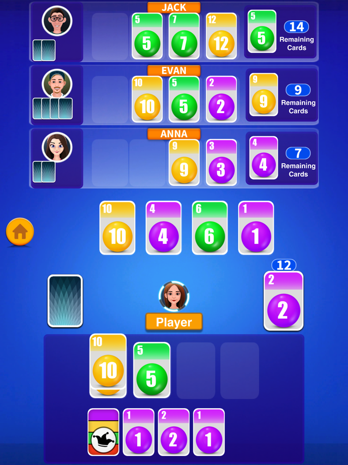 Skip 10 solitaire classic game