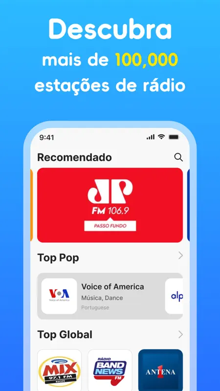 Rádio FM – Estações Ao Vivo screenshot 3 of 6