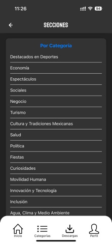 Informativo MXN screenshot