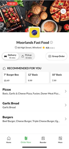 Moorlands Fast Food Screenshot 2 of 4