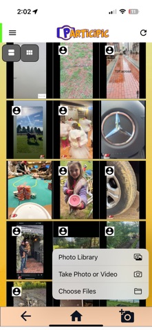 ParticiPic Mobile screenshot