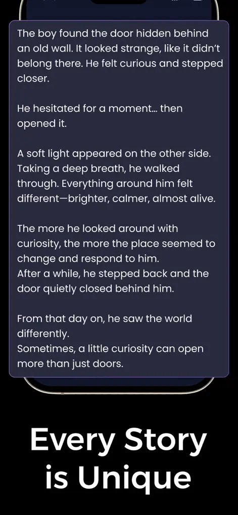 Ai Story Generator & Writer. - Productivity App | MWM