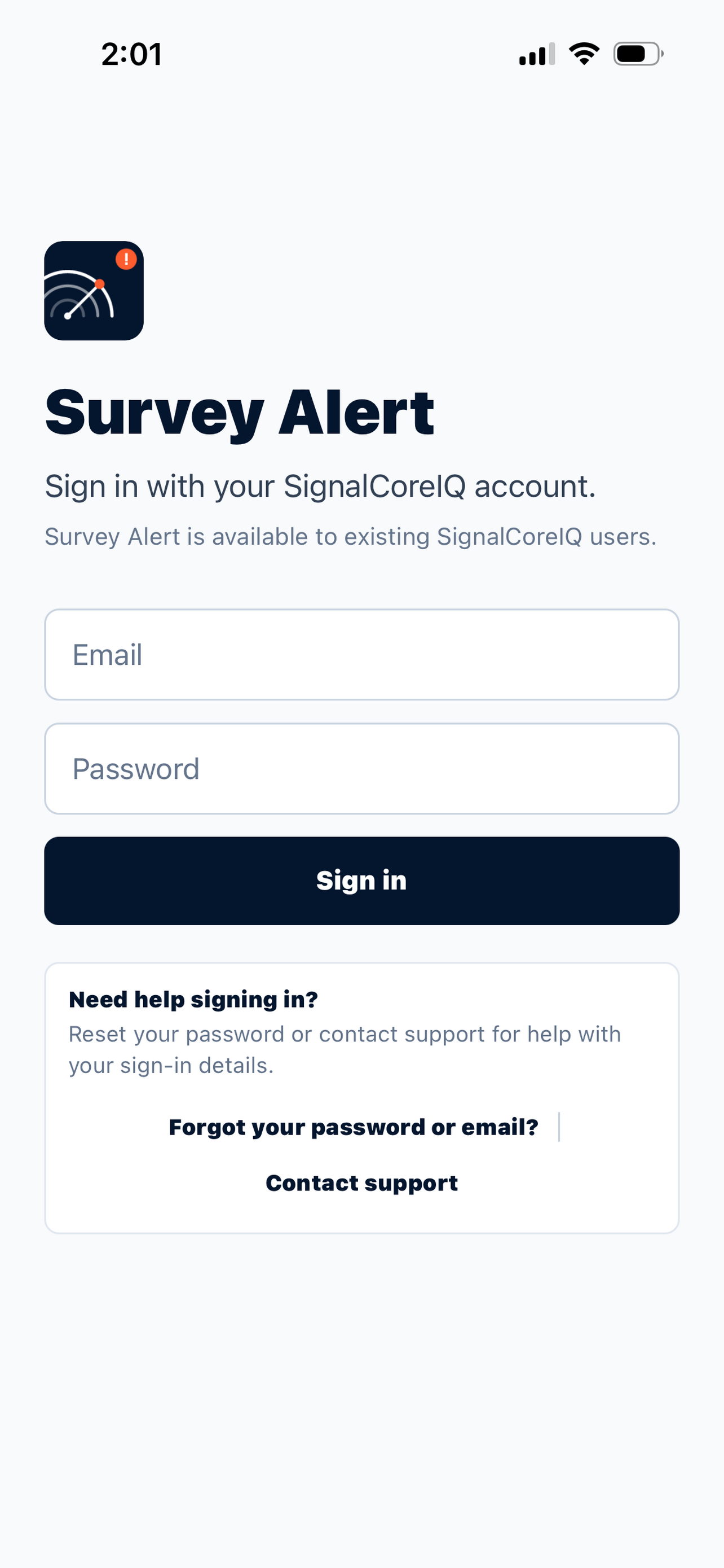 Survey Alert by SignalCoreIQ screenshot 9