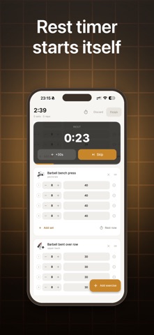 Fit Simply: Gym Basic Easy Log Screenshot 5 of 6