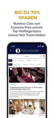 First Class & More Reisedeals screenshot