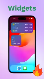 authenticator app widget iphone capturas de pantalla 4