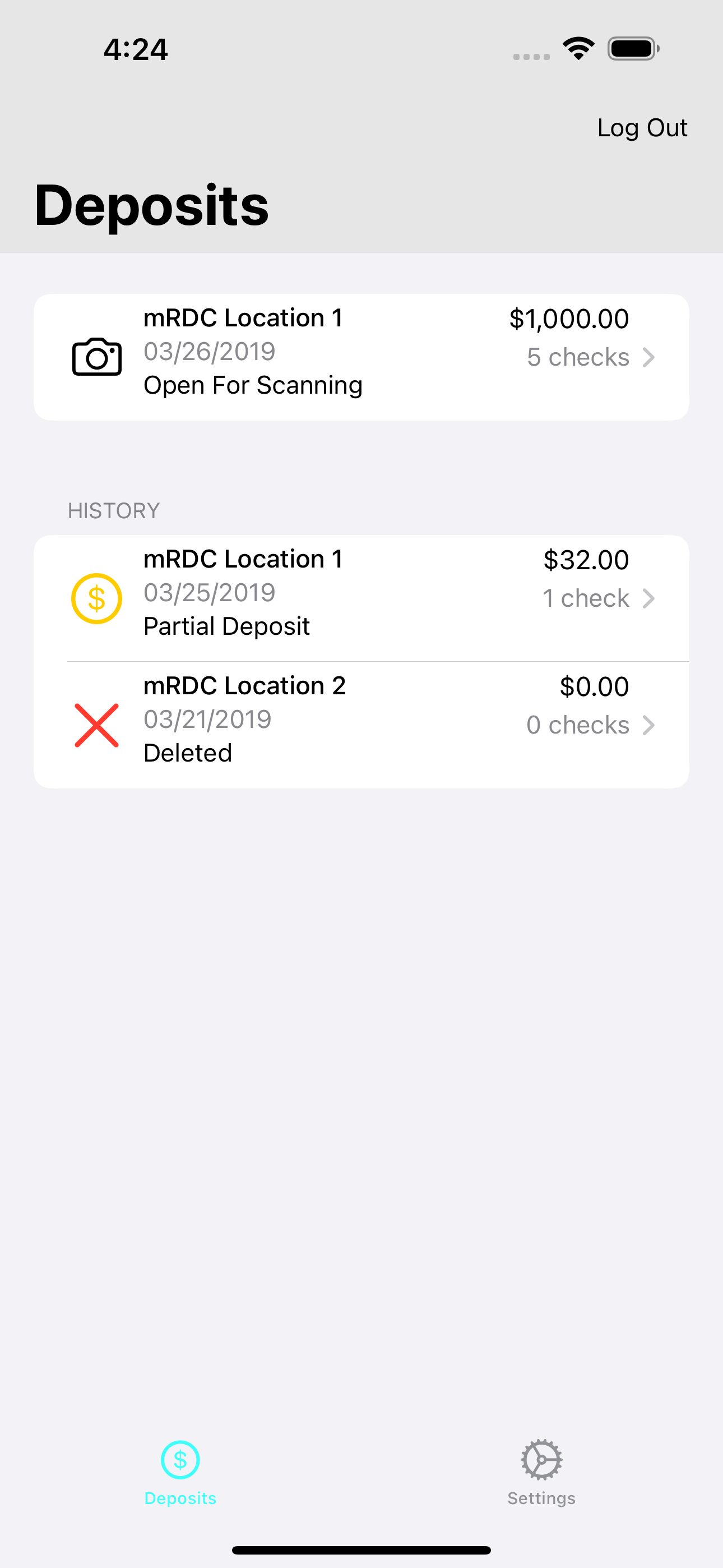 Illini State Bank mRDC screenshot 2