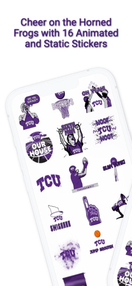 Horned Frogs Sticker Pack 2024のおすすめ画像2