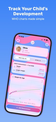 ChartMyBaby: Growth Charts screenshot