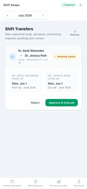 ClinSync: Hospital Scheduling screenshot 4