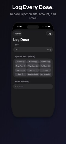 PepDose: Peptide Calculator screenshot