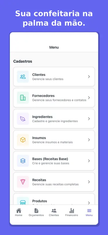 Gestly - Gestão Confeitaria screenshot 7 of 9