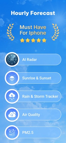 Weather Wizard : Live Forecast iPhone screenshot 1