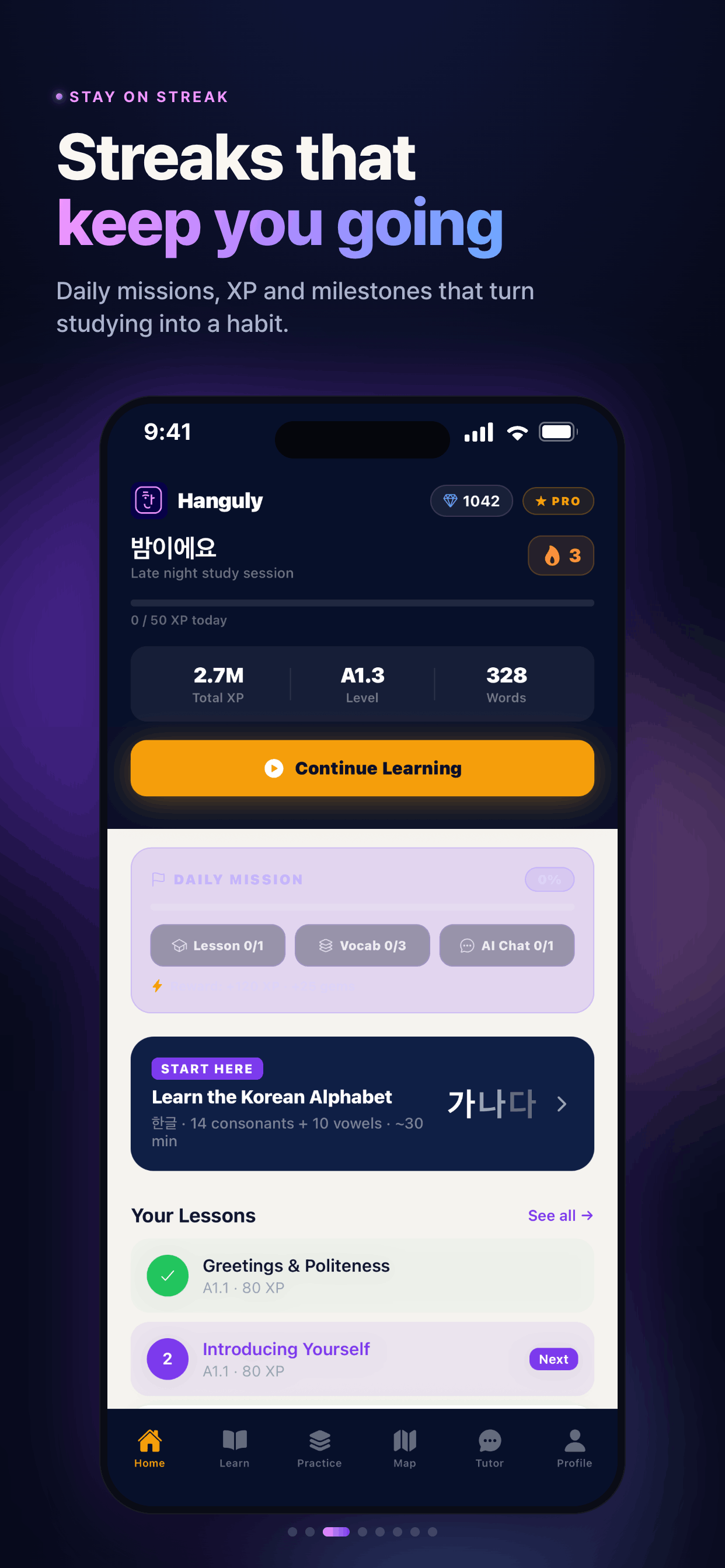 Hanguly: Learn Korean Fast