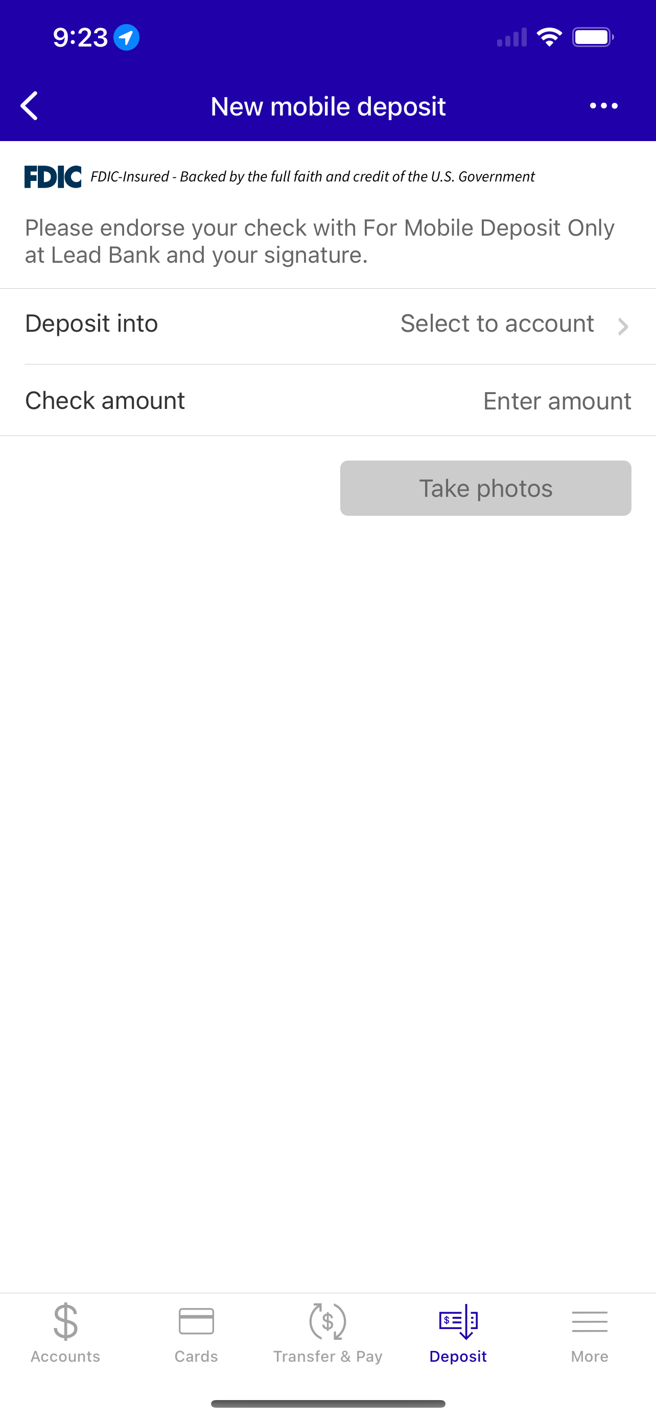 Lead Bank Mobile