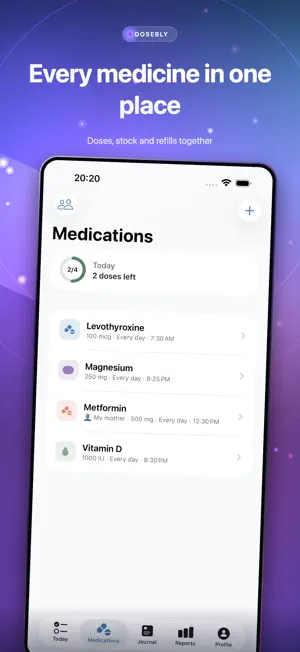 Dosebly: Medication Reminder screenshot 4