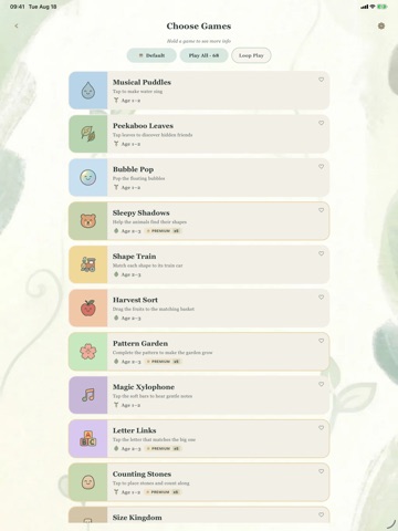 Rootlet: Calm Kids Games iPad screenshot