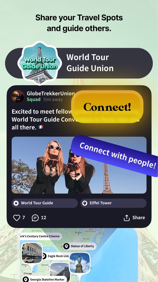 #4. Stellog: Share You on the Map! (iOS) 由: Stellog Inc.