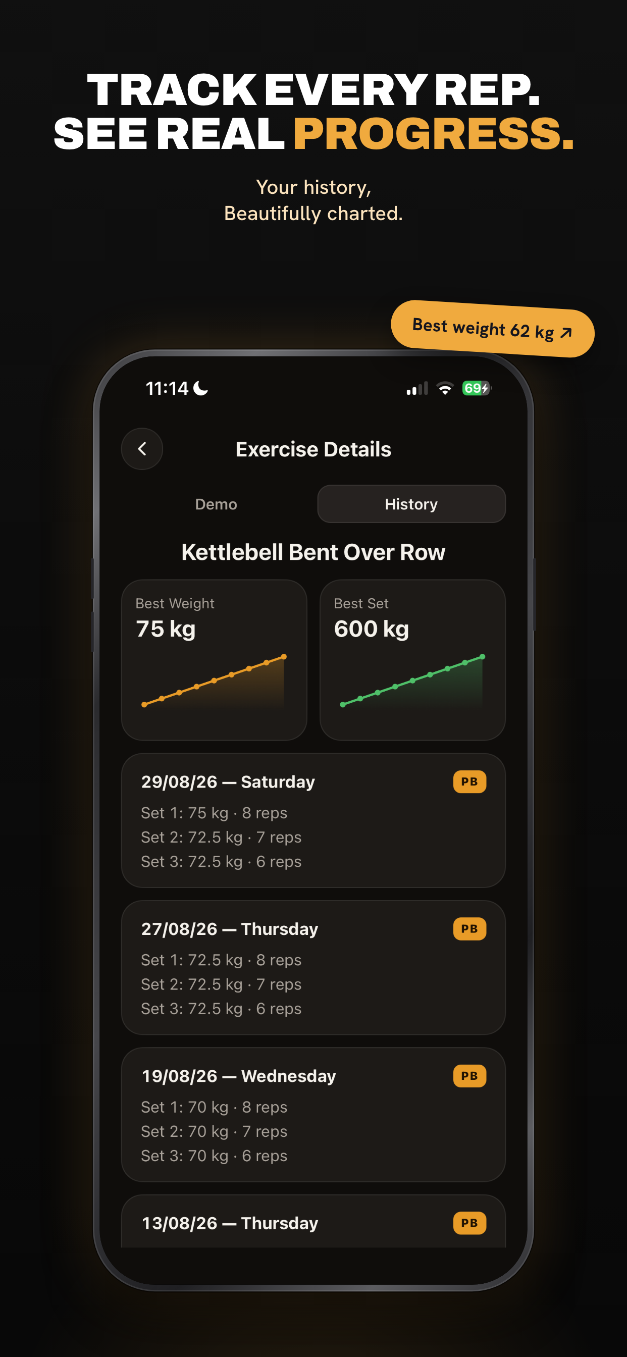 Train: Strength Plans & Coach screenshot 5