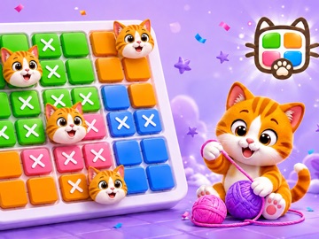 Meudoku Puzzmem: Cat Meowmi iPad screenshot