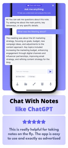 Talknotes - AI Voice Notes screenshot