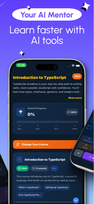 Learn TypeScript | Code & Run Screenshot 2 of 7