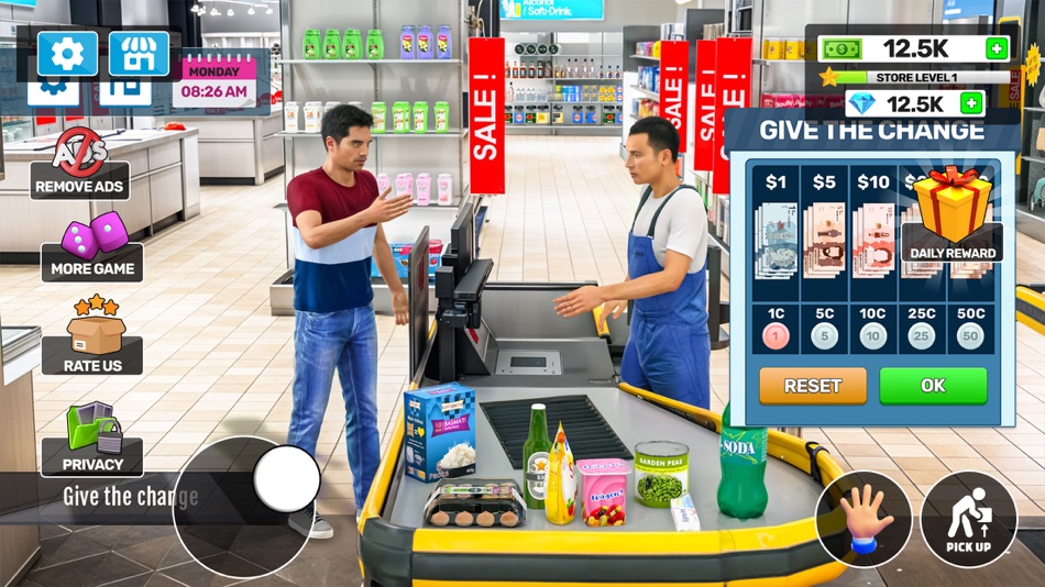 #3. Supermart Store 3D Simulator (iOS) Podle: Manzor Wajid