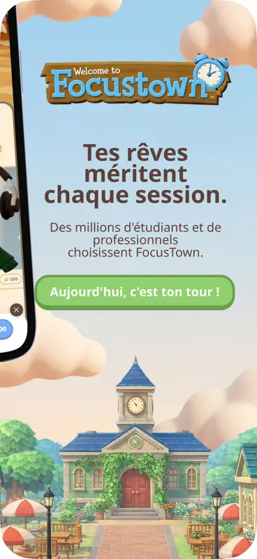 FocusTown : Étudier entre amis screenshot 6 of 6