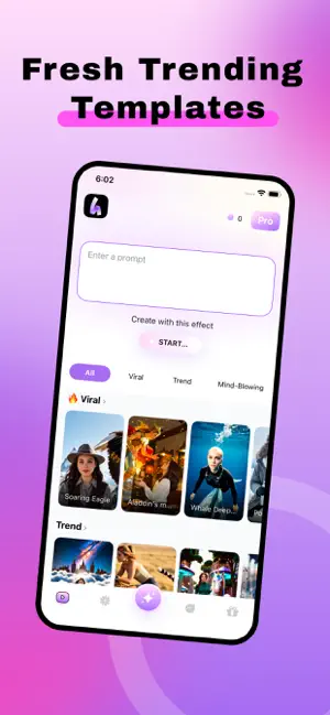 Aivora-Imagine.Generate.Share. iPhone screenshot 1
