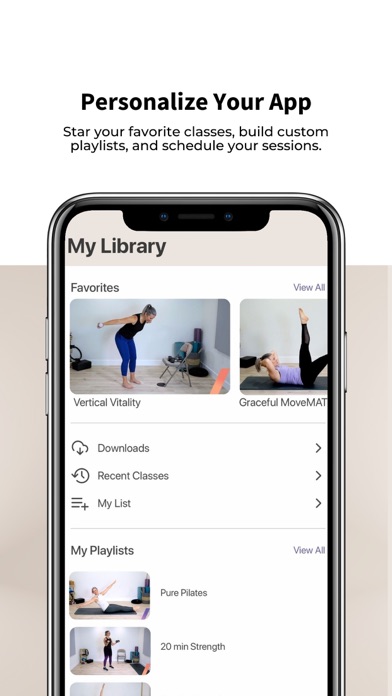 Trifecta Pilates iPhone screenshot 5 - Health & Fitness app