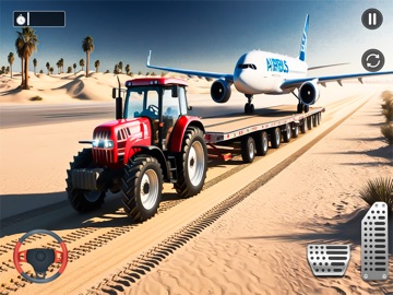 Heavy Airplane Towing Truck iPad screenshot