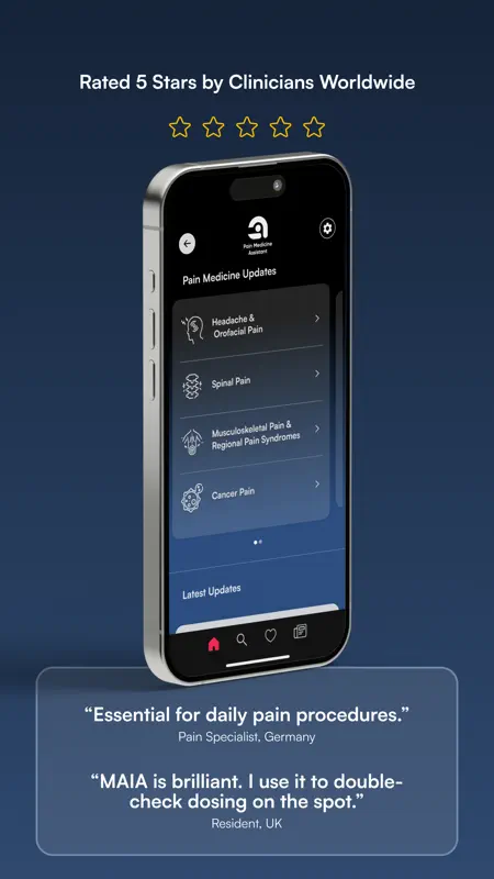 NYSORA Pain Medicine Assistant screenshot 7 of 7