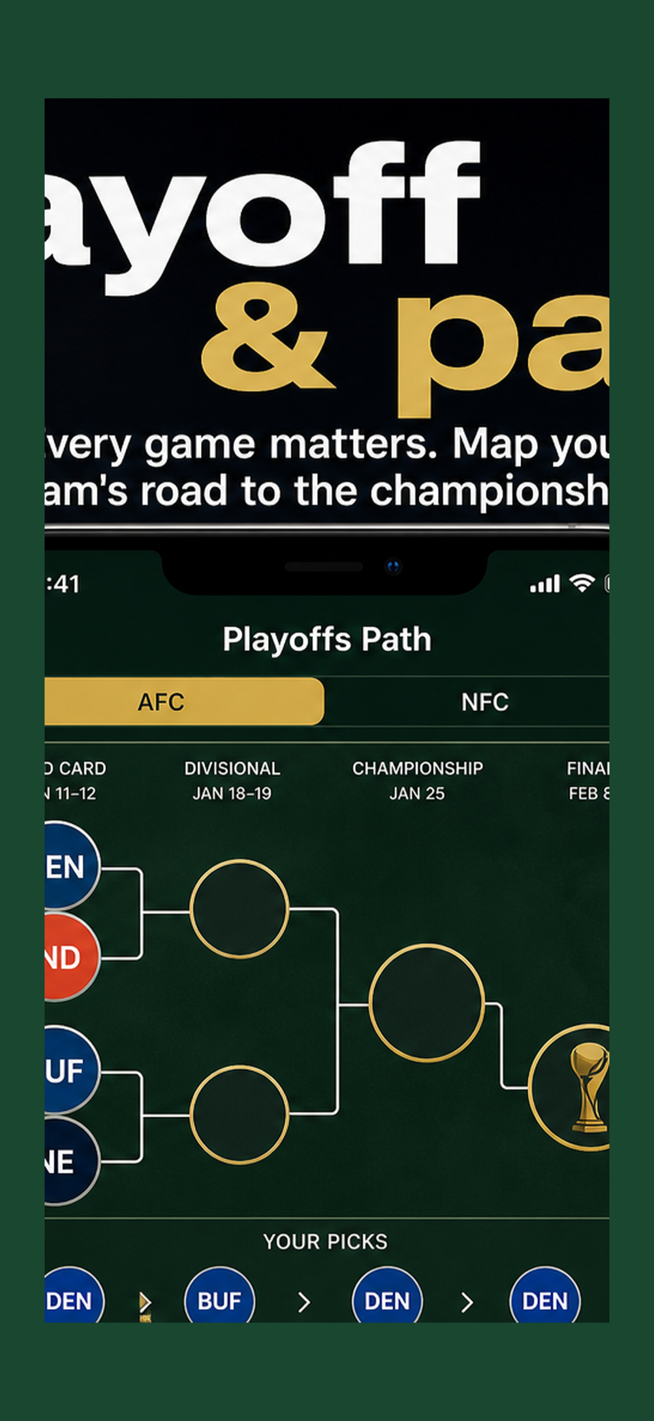 Playoff Path Football