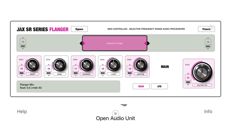 JAX SR : Flanger screenshot-7