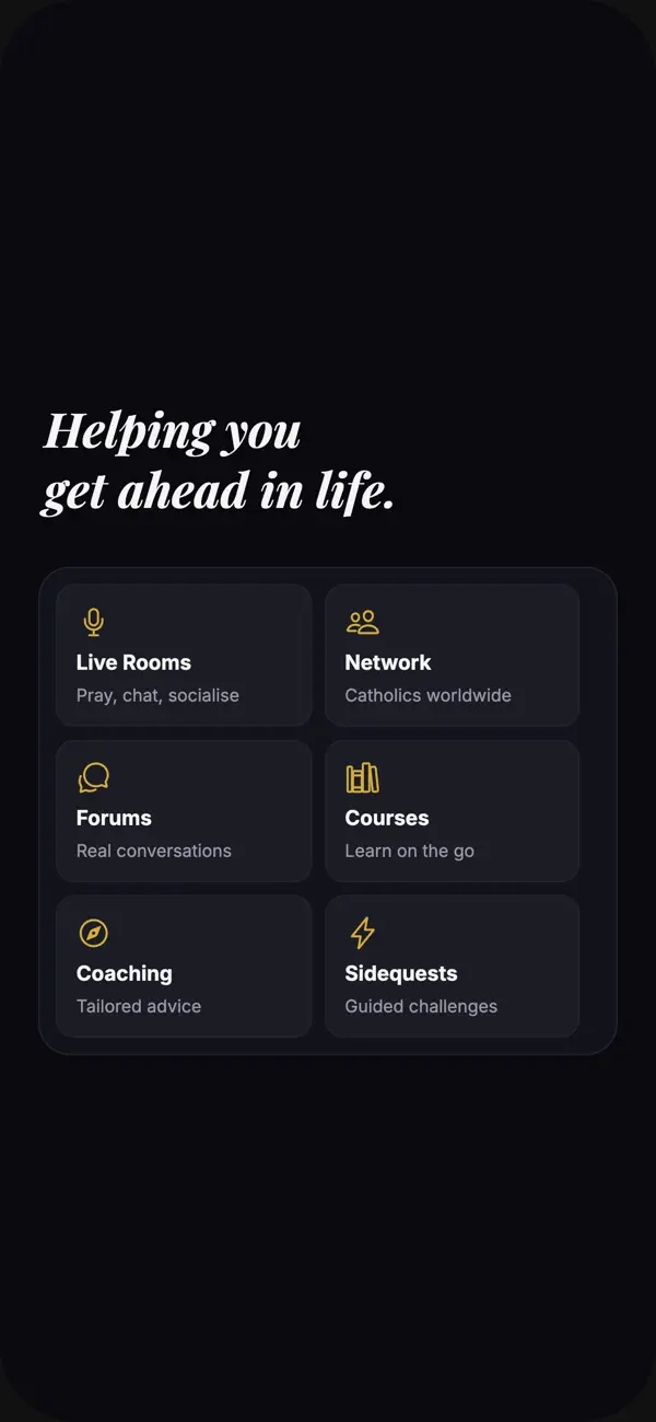 Screenshot #1 pour The Legion: Catholic Community