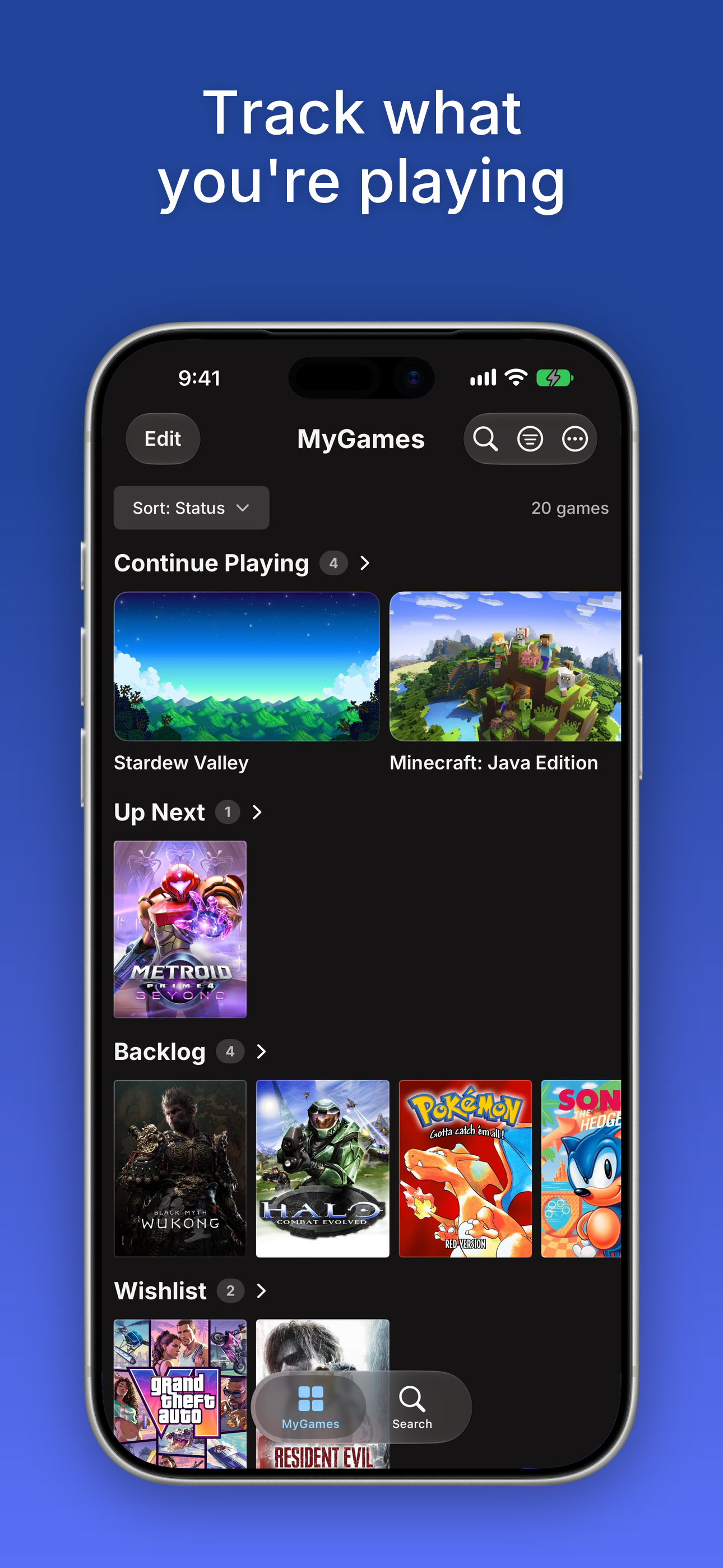 MyGames Database screenshot 7
