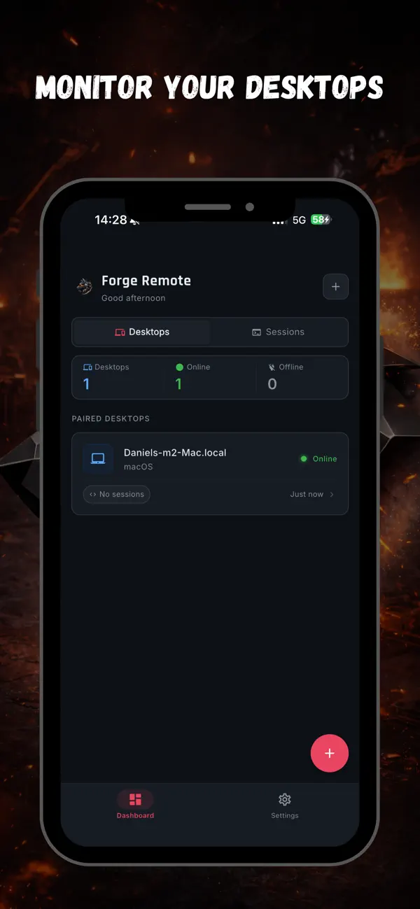 #4. Forge Remote (iOS) De: Daniel Wendel
