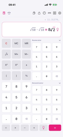 Fraction Calculator & Solver Screenshot 3 of 8