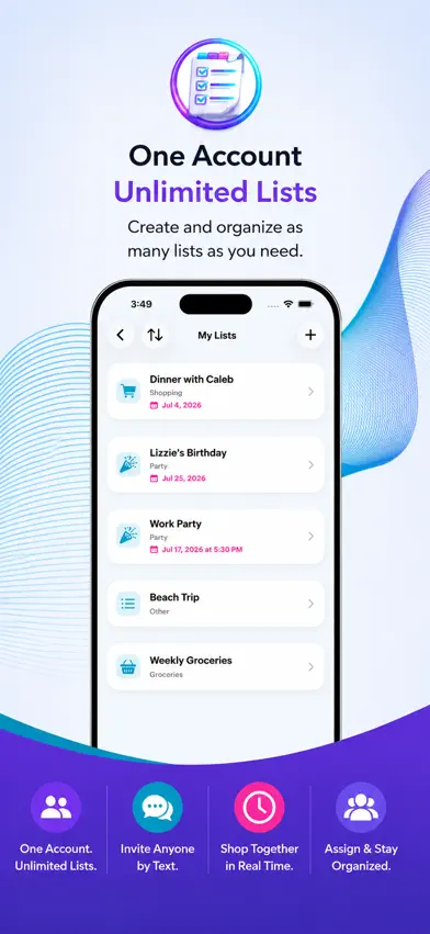 ShareShop lists screenshot 2