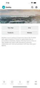 Destiny Worship Center screenshot #4 for iPhone