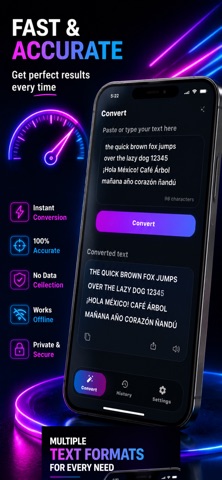 Text Case Converter Pro iPhone screenshot