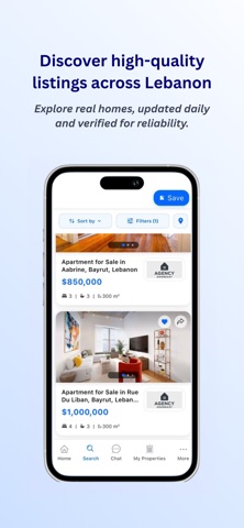 DoorEast - Lebanon Real Estate iPhone screenshot