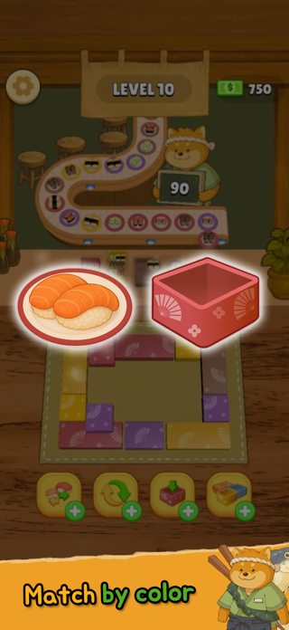 Chef Sushiba: Sort Puzzle Screenshot 3 of 6