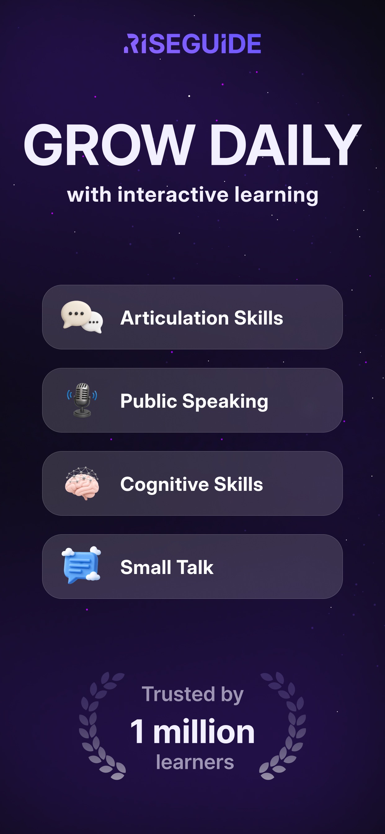 Screenshot 1 of RiseGuide: Self Improvement